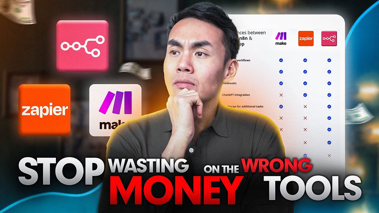 N8N vs Make vs Zapier (2025) &mdash; I Tested All 3 So You Don&rsquo;t Have To