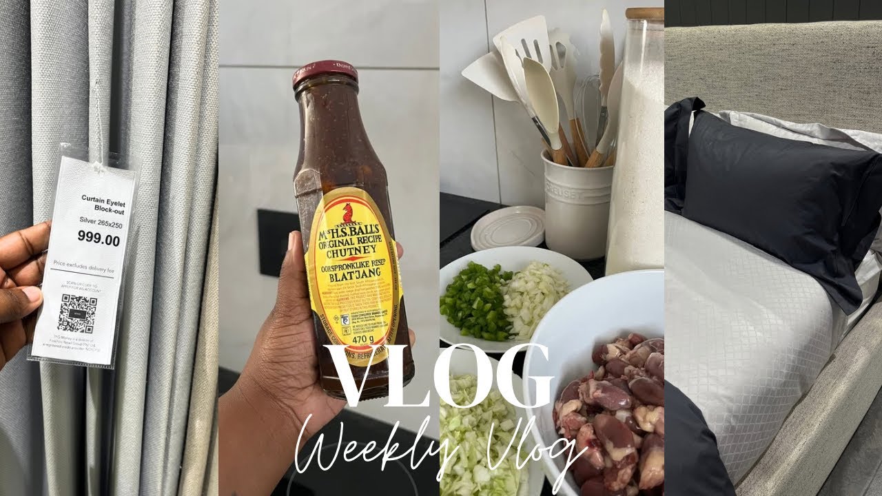 VLOG: Shopping For Bedroom items | Deep Cleaning My Bathroom | Cooking | South African YouTuber 