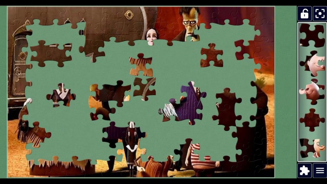 The Addams Family🧌🧟 Spooky Adventure👻👻🥳💖🌷❤️🧩🎀 @jigsawzone 