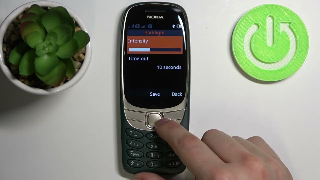 Как регулировать яркость на Nokia 6310 / Поменять яркость экрана Nokia 6310