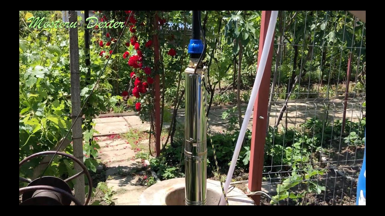 Instalare pompa submersibila pentru irigat (QJD2)