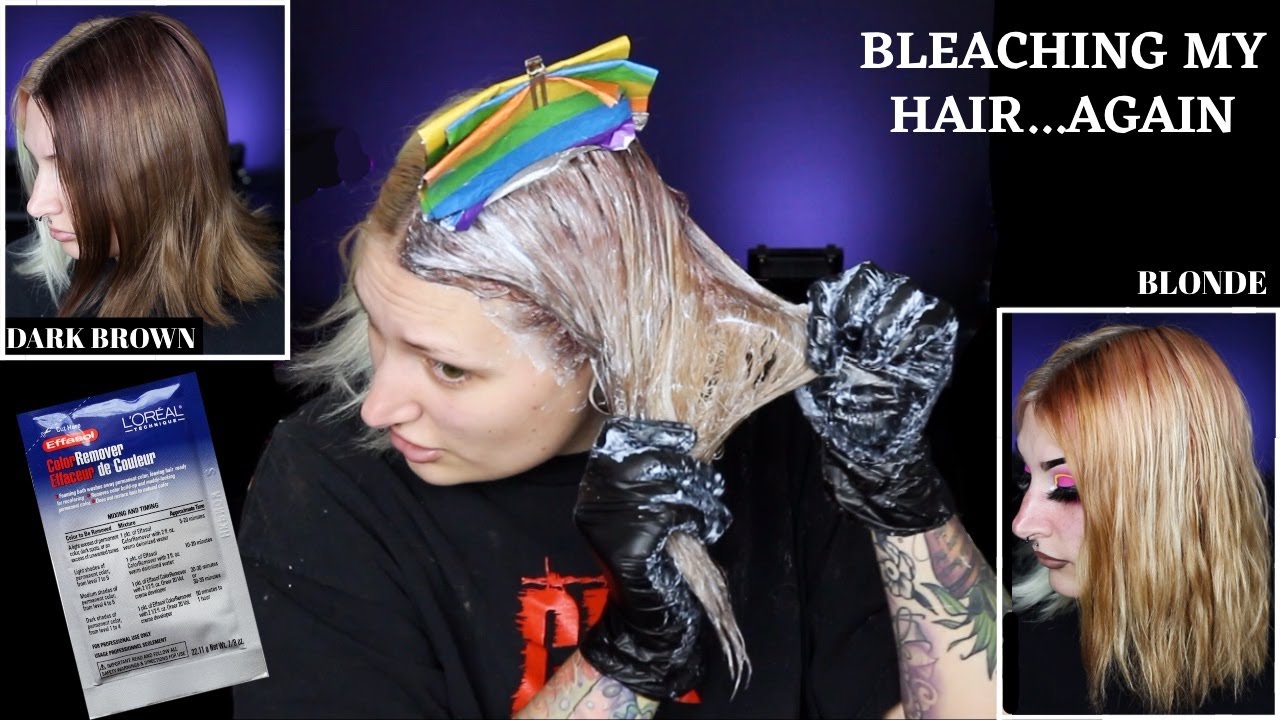 TRYING LOREAL EFFASOL COLOR REMOVER!
