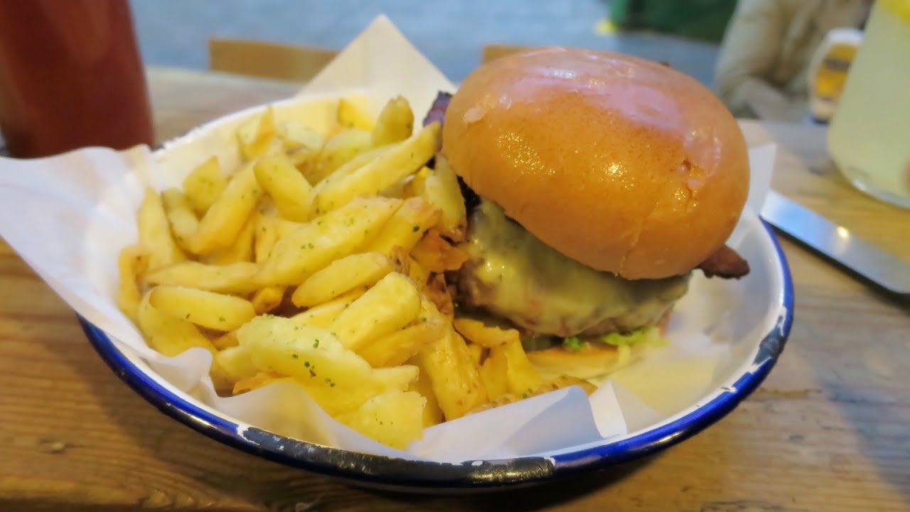 Honest Burger Hamburgers @ Brixton Village Market London