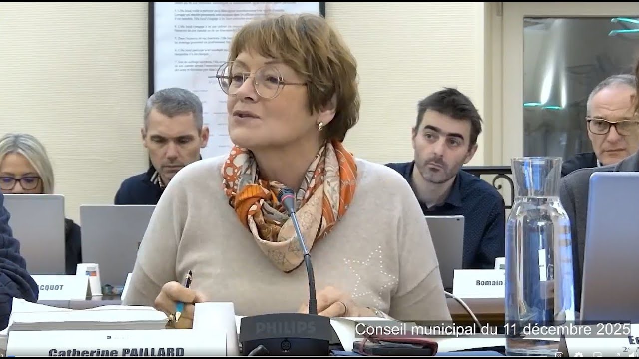 Conseil municipal - Décembre 2025