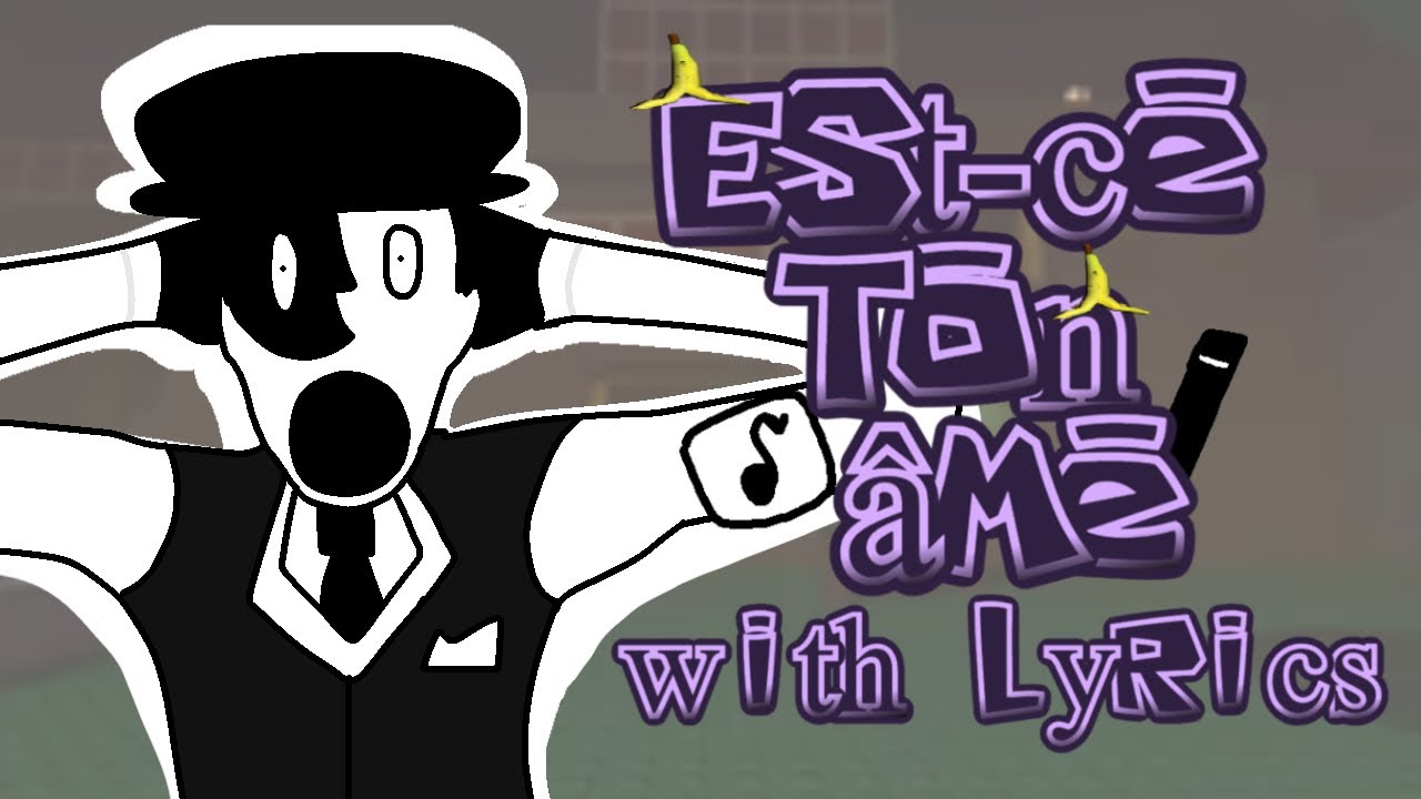 Est-ce ton âme with lyrics | Roblox Forsaken