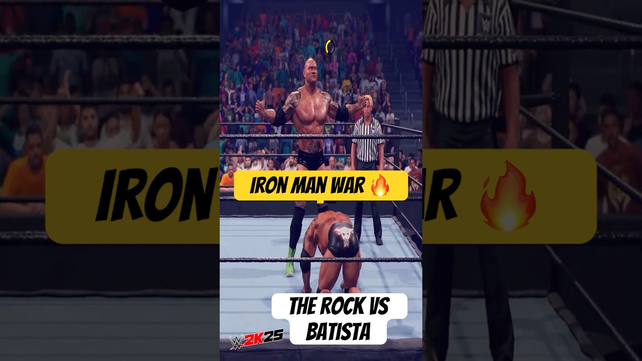 The Rock vs Batista &ndash; Who Wins the Iron Man War? | WWE 2K25