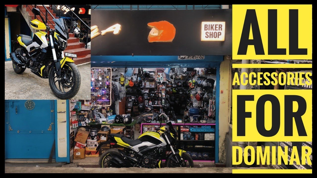 Dominar 250 Modification | All Accessories For Dominar 400 / Dominar 250 | The Biker Shop-Siliguri.🔥