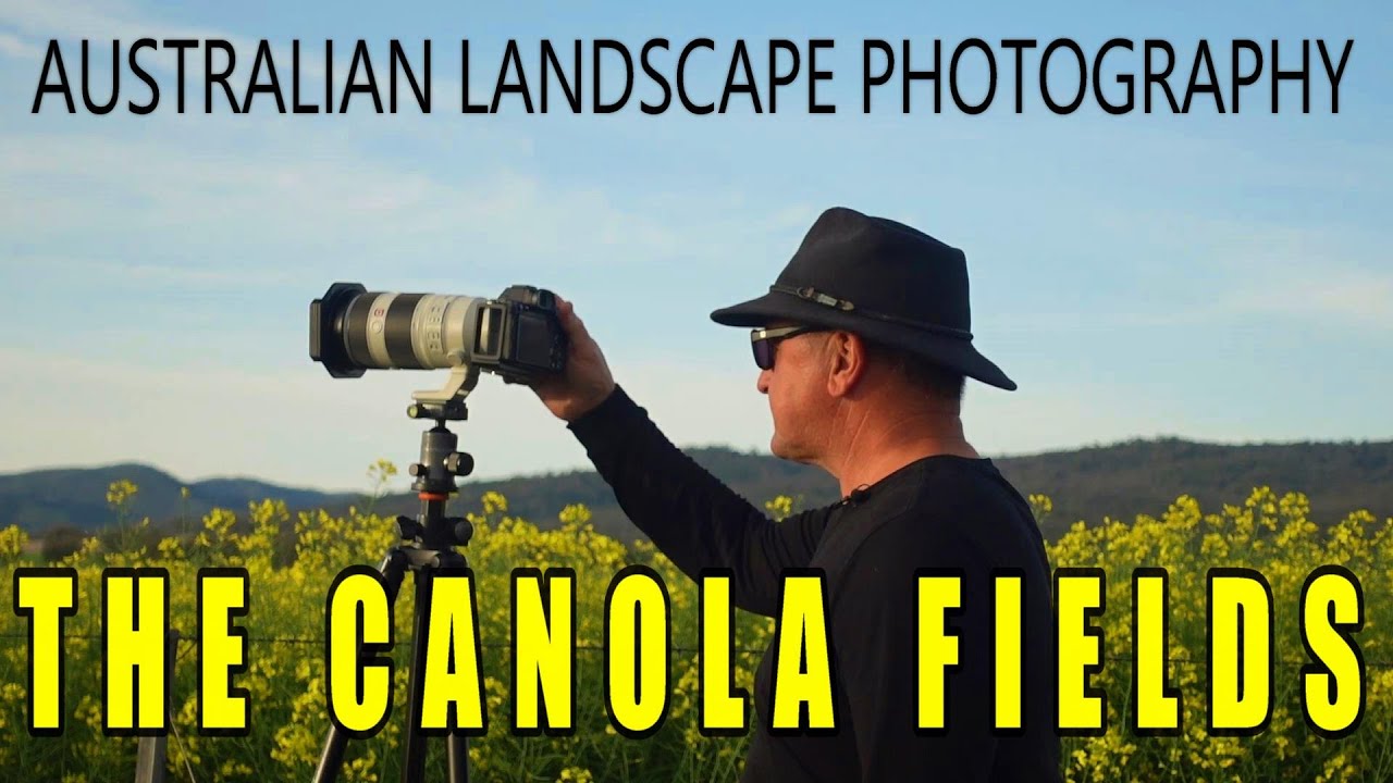 Photographing the Canola Fields - Things don't always go as planned.