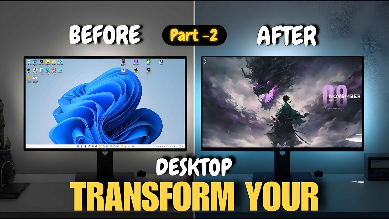 Transform Your Boring Wallpaper into a Professional Setup (Quick and Easy)