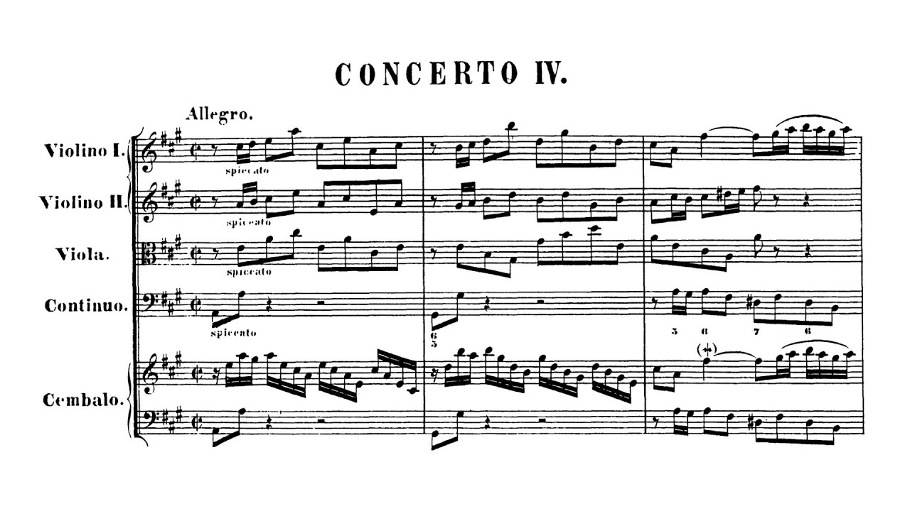 Bach: Keyboard Concerto No. 4 in A major, BWV 1055 [Hewitt]