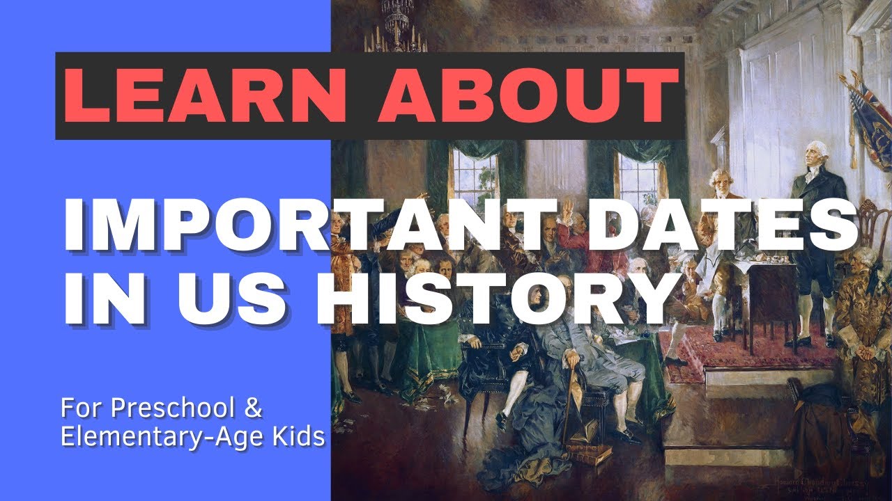 Learn About Important Dates in US History 1492 - 1789 for Kids