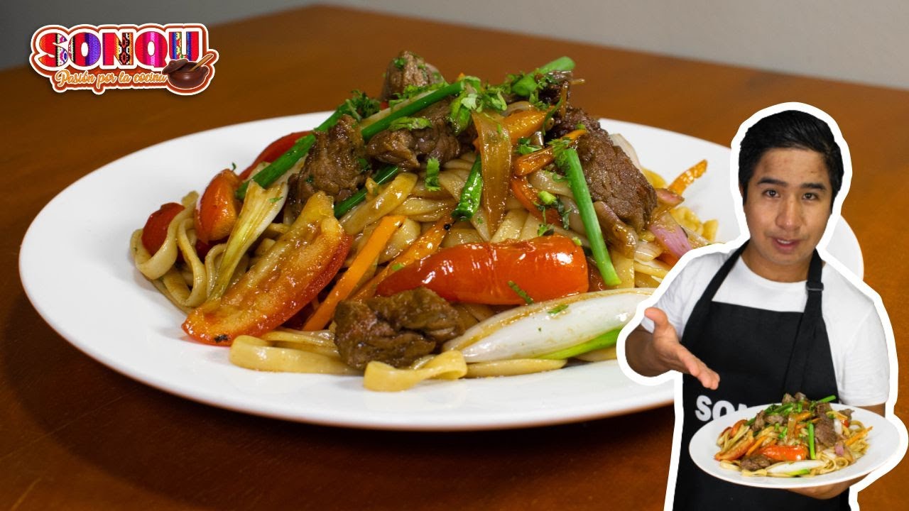 Como preparar TALLARIN SALTADO CRIOLLO Peruano 👨‍🍳🇵🇪😉😋