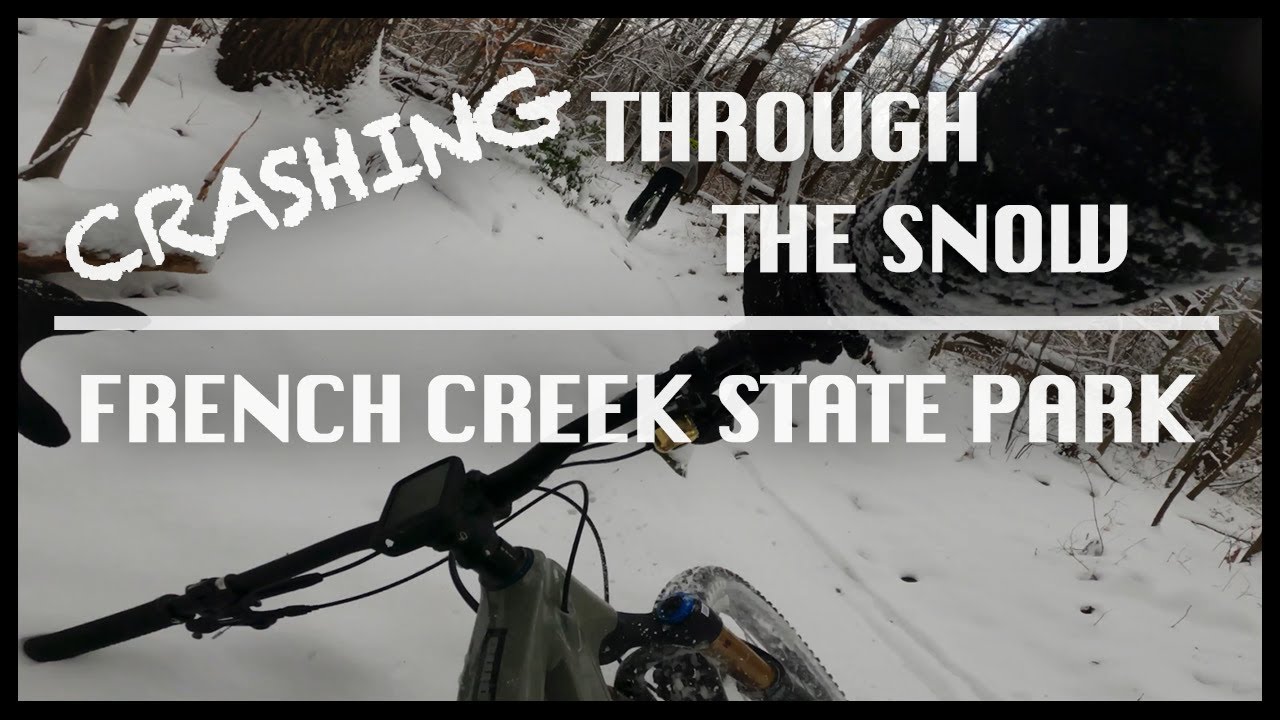 Crashing Through the Snow | French Creek State Park | Ibis Ripmo V2