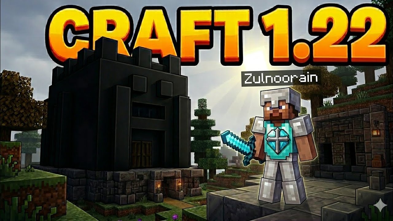 My new house in craft man 1.22 :)