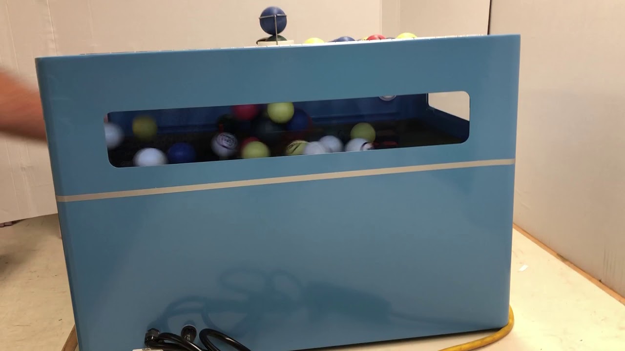 Blue Silver Line Bingo Machine