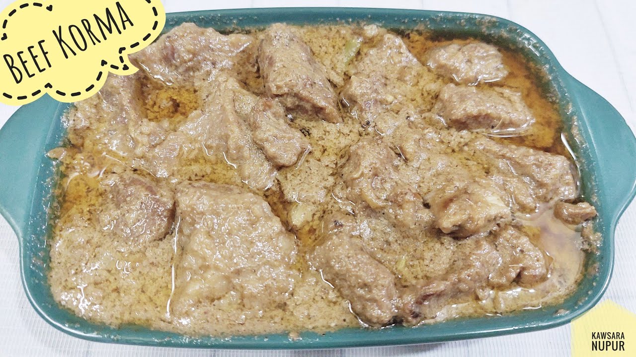 Beef Korma Recipe|4 KG gorur mangser Korma Recipe|4 kg beef korma recipe|Beef korma recipe