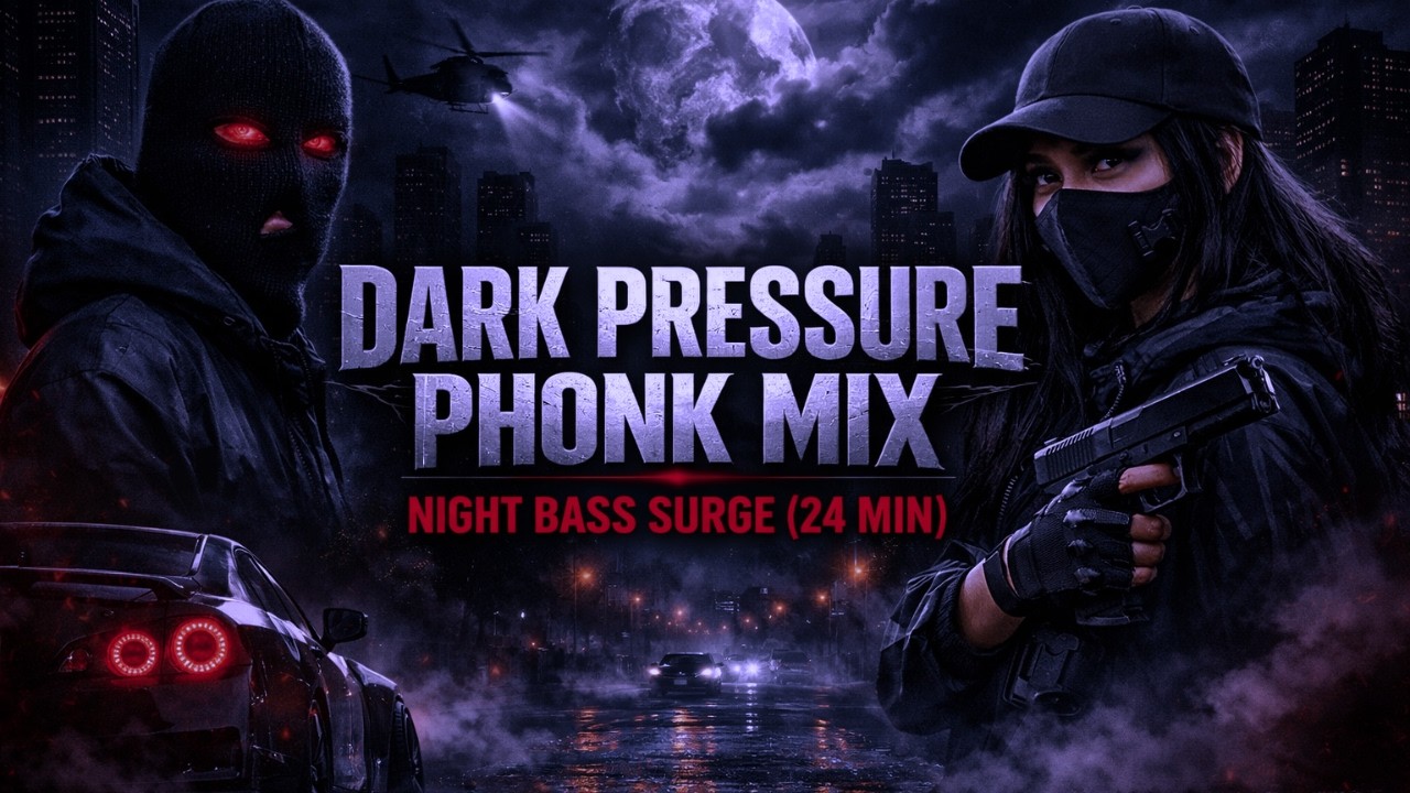 Dark Pressure Phonk Mix – Night Bass Surge (24 Min)