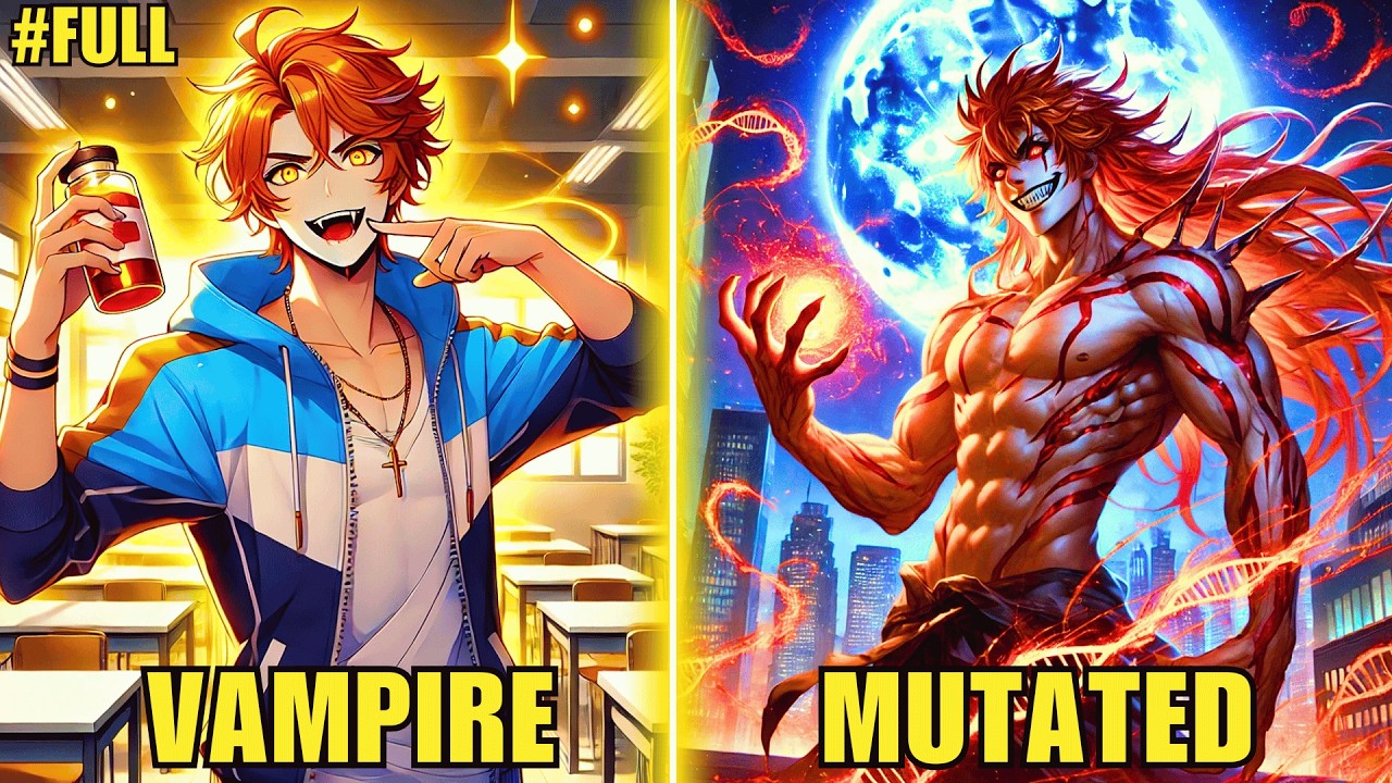A WEAKLING SCHOOLBOY BECAME A VAMPIRE AND DISCOVERED A SYSTEM OF EVOLUTION AND MUTATION Manhwa Recap