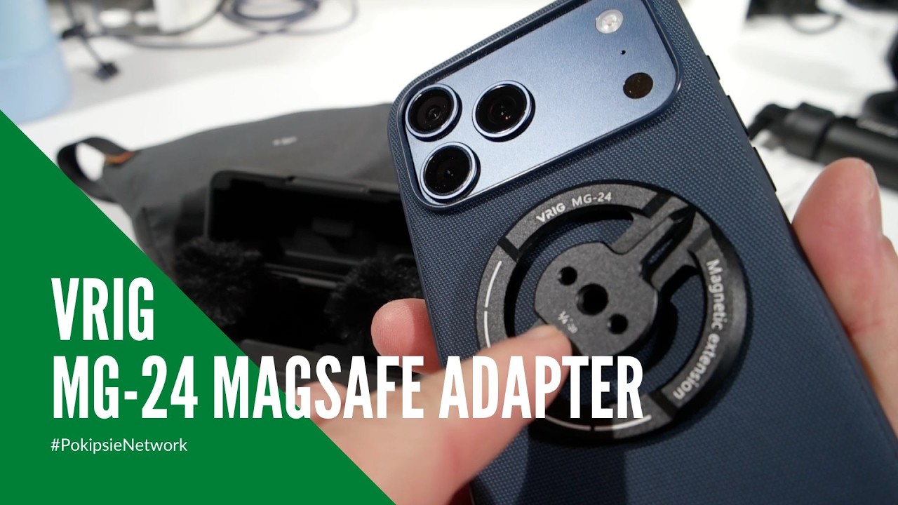 Ultrakompakter MagSafe-Adapter mit starkem Magneten | VRIG MG-24