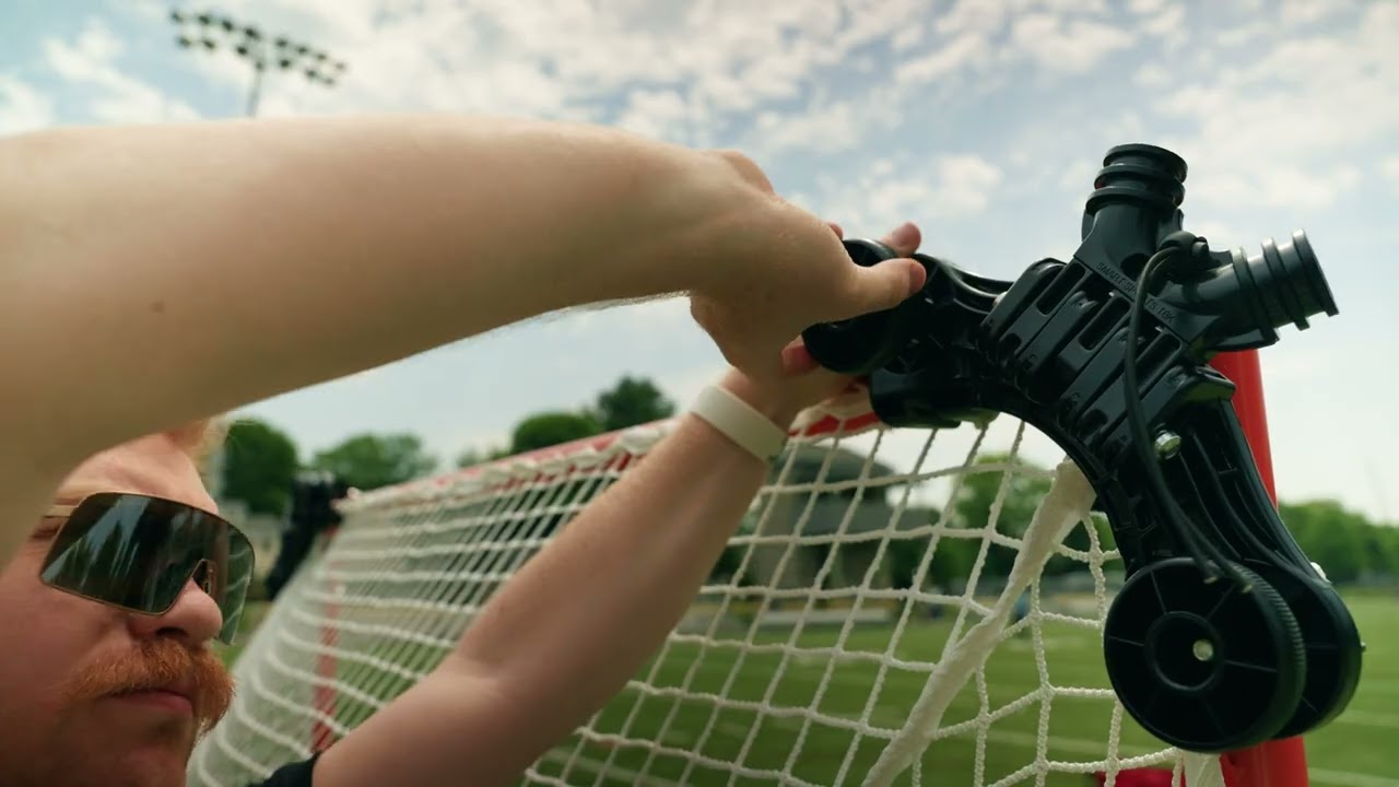 Smart Backstop - Easy setup, installs in minutes, no tools required.
