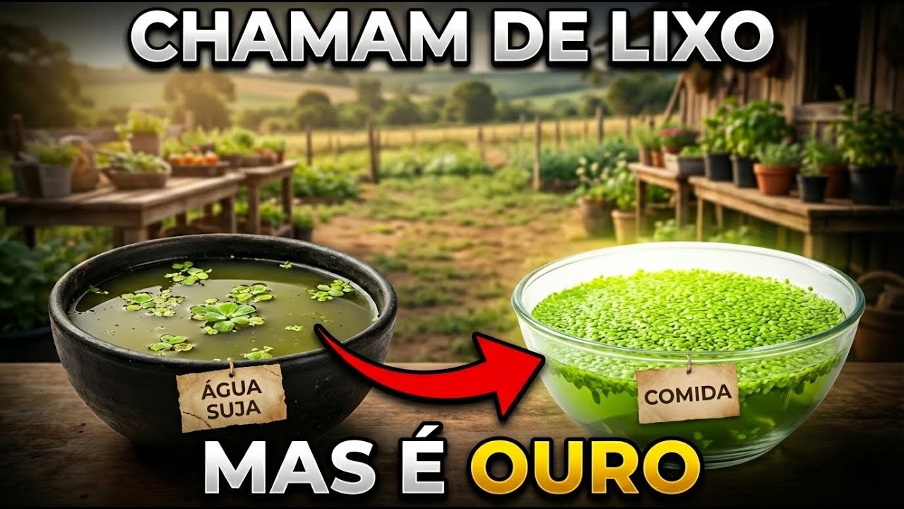 Eles Gastam Milhões Para Matar Isso: A Planta com 45% de Proteína Que Cresce de Graça