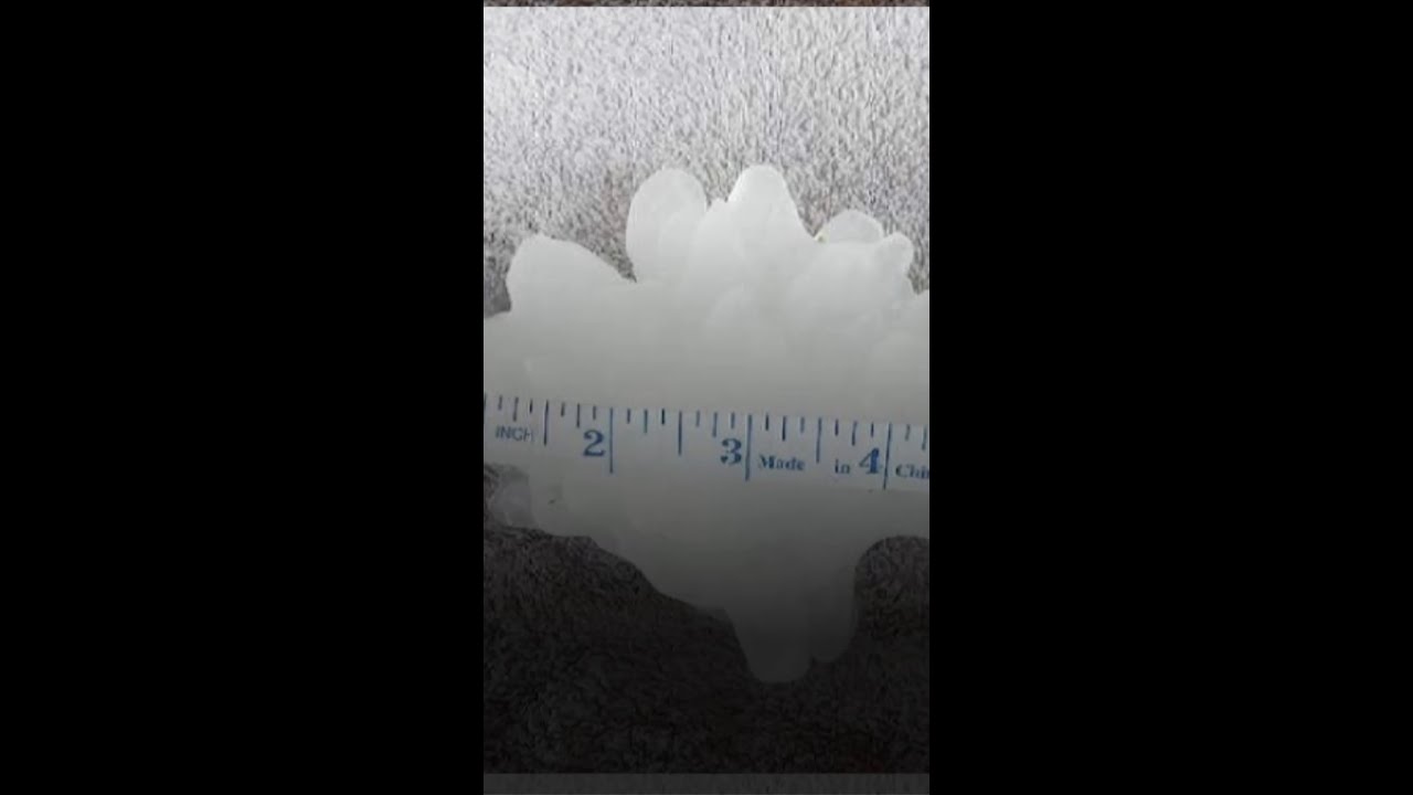On This Date: Alabama's Record Hailstone