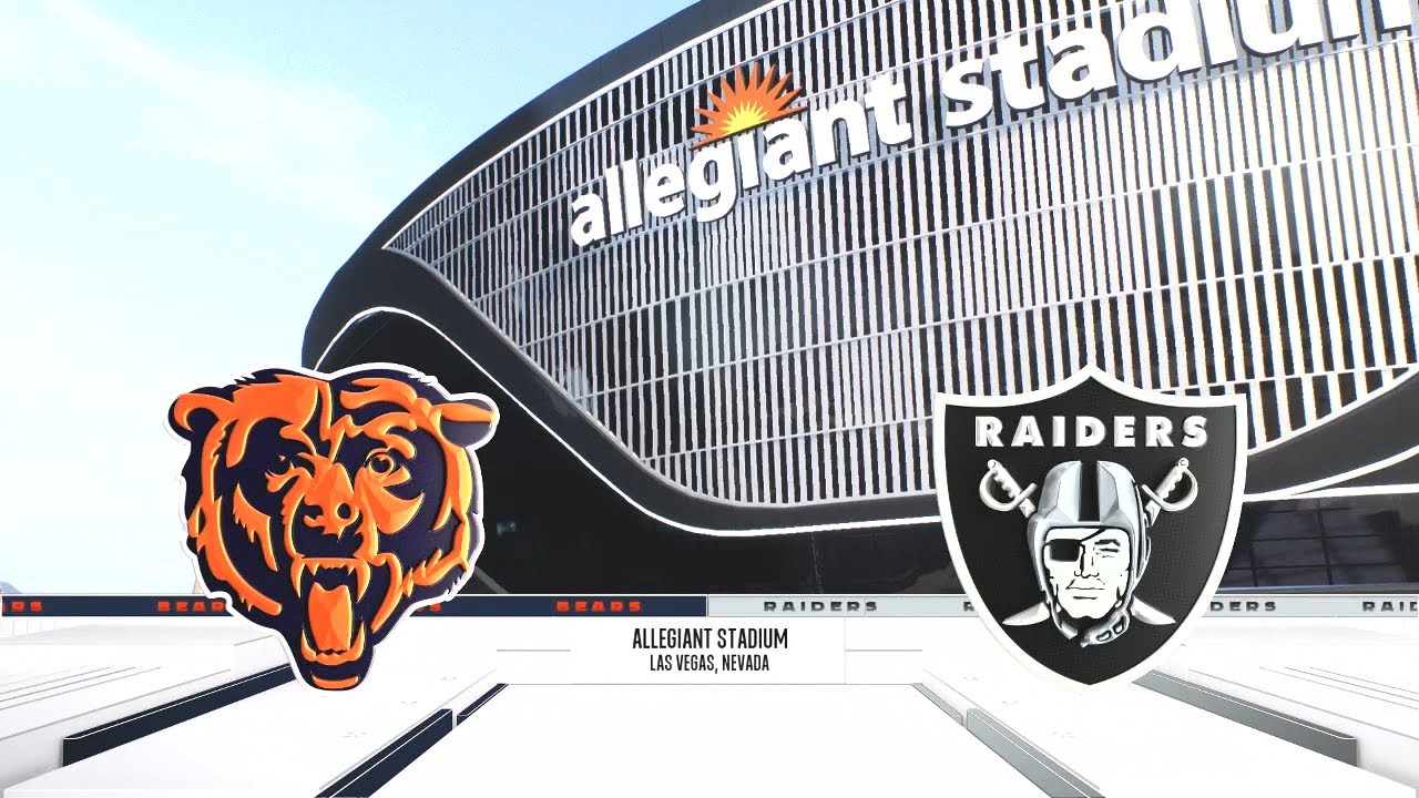 Madden NFL 26 - Chicago Bears Vs Las Vegas Raiders PS5 Simulation Week 4 (Updated Rosters)