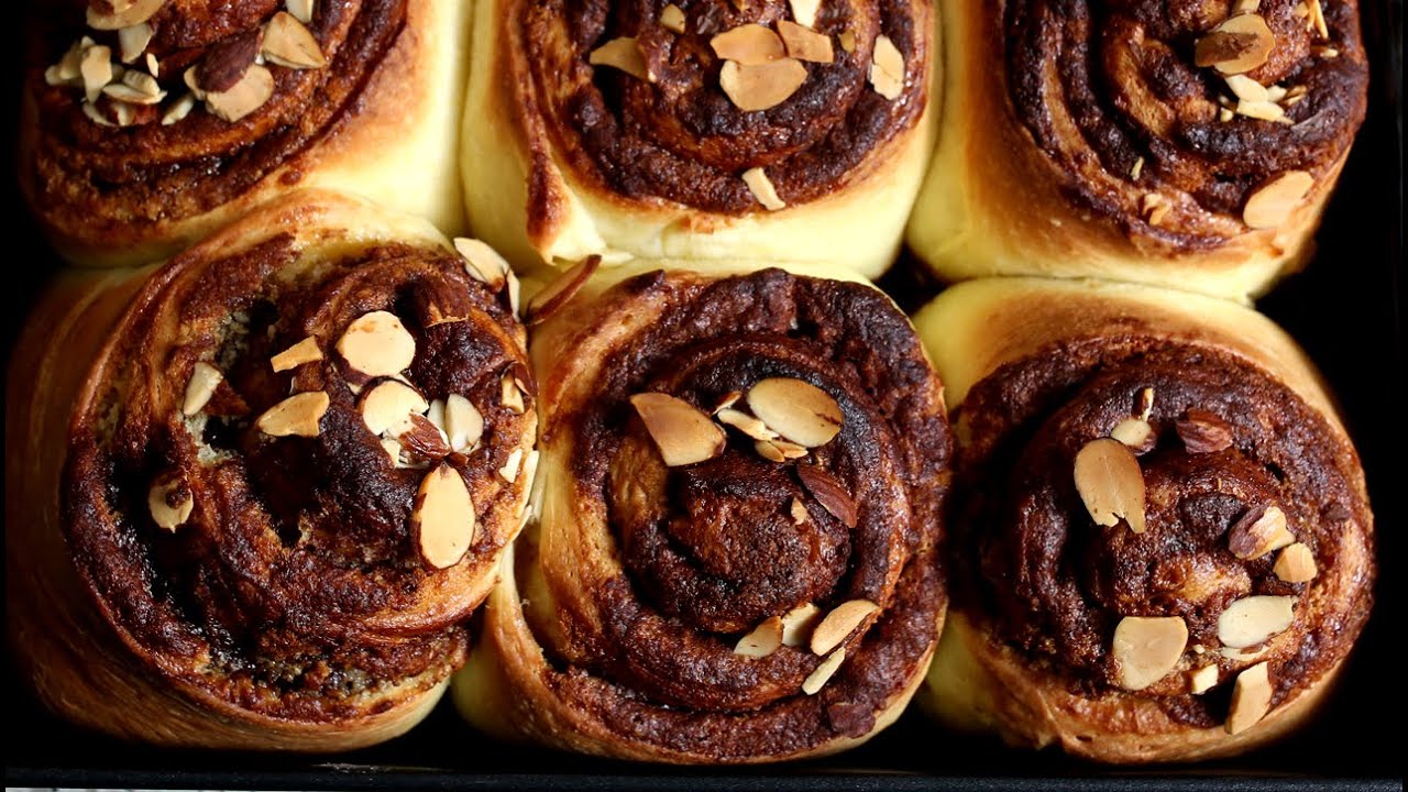 가장 좋아하는 시나몬롤 레시피♡ : 브리오슈 반죽으로 시나몬롤 만들기( Cinnamon rolls recipe )