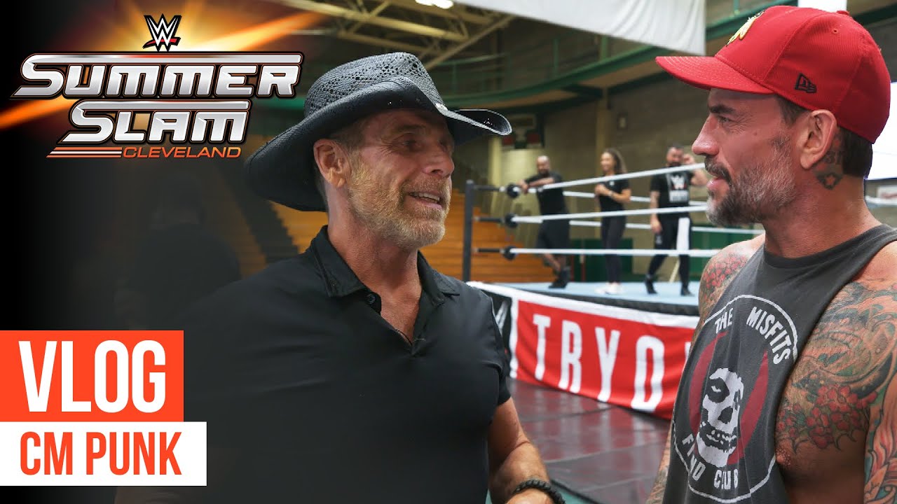 CM Punk посещает отборочные соревнования SummerSlam: видеоблог SummerSlam 2024