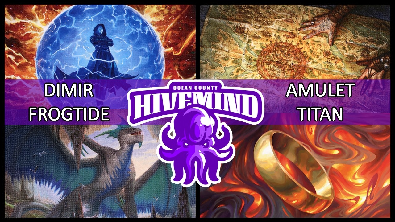 Modern FNM Round 4: Dimir Frogtide vs Amulet Titan - 09/20/24
