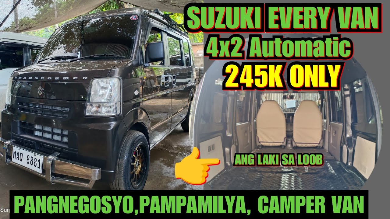 MURANG SET UP NA EVERY VAN 245K ONLY