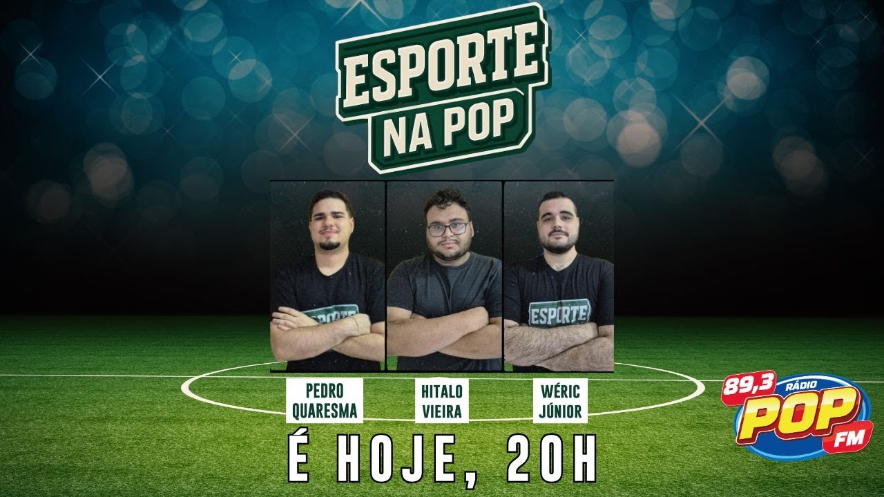 ESPORTE NA POP - COM ÉLISON SILVA  E EQUIPE - 27/01/2026 - Rádio Pop FM | 89.3