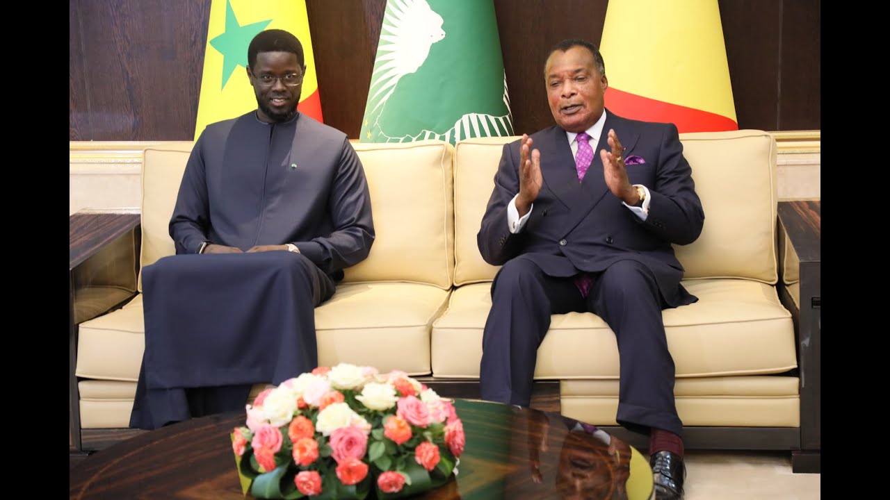 FRANCAIS : Visite officiel du Président Sénégalais en République du Congo #avenirtv #videovirale