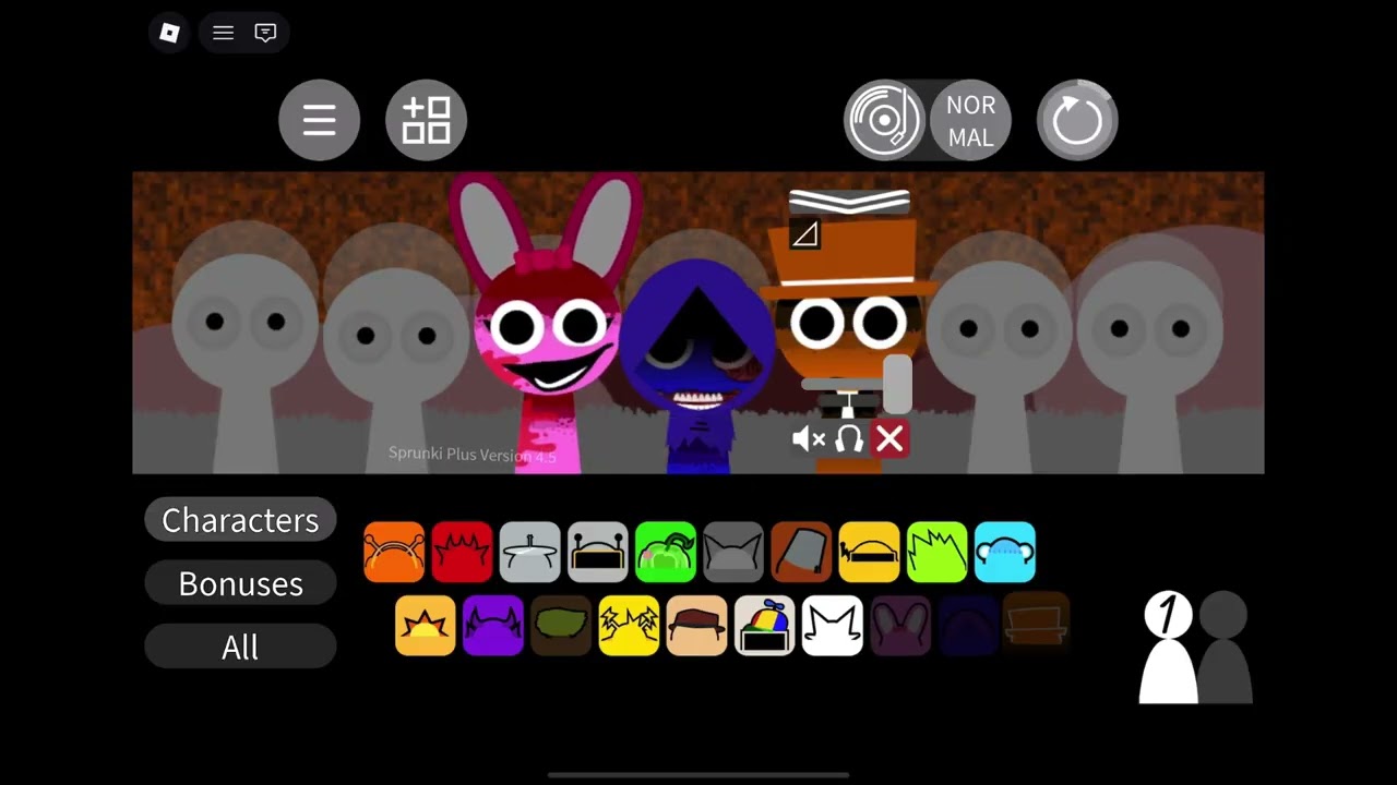 Sprunki mods ￼with all￼ the characters