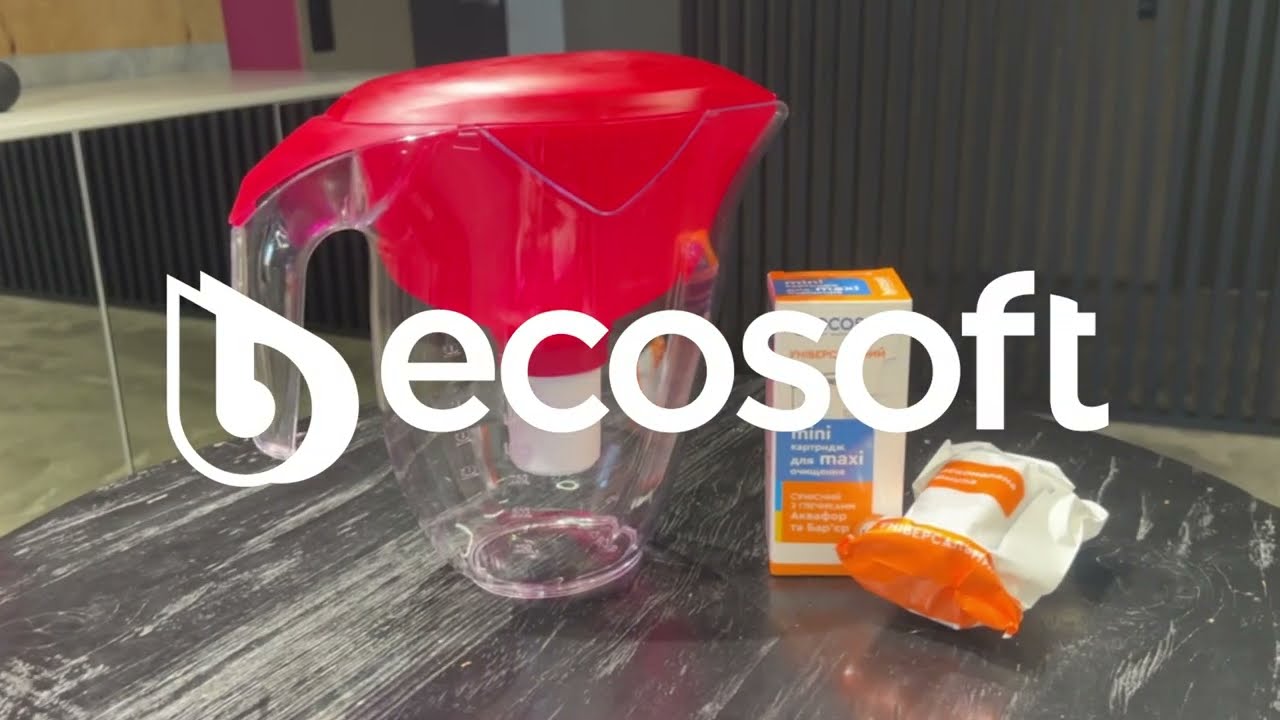 Універсальний картридж для фільтрів-глечиків Ecosoft: Покрокова підготовка картриджа до використання