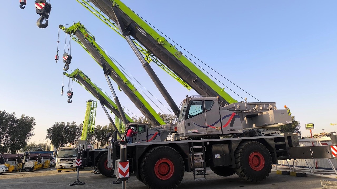 How to Operate Zoomlion 90 Ton RT Crane – ZRT900 | Zoomlion क्रेन को कैसे संचालित करें #viral #video