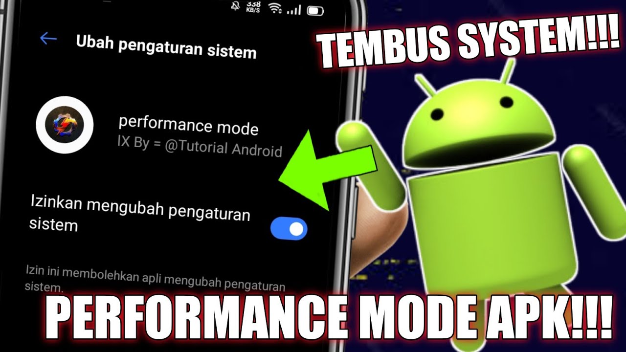 Android performance mode apk - tembus system boost performa cpu,gpu,System untuk gaming