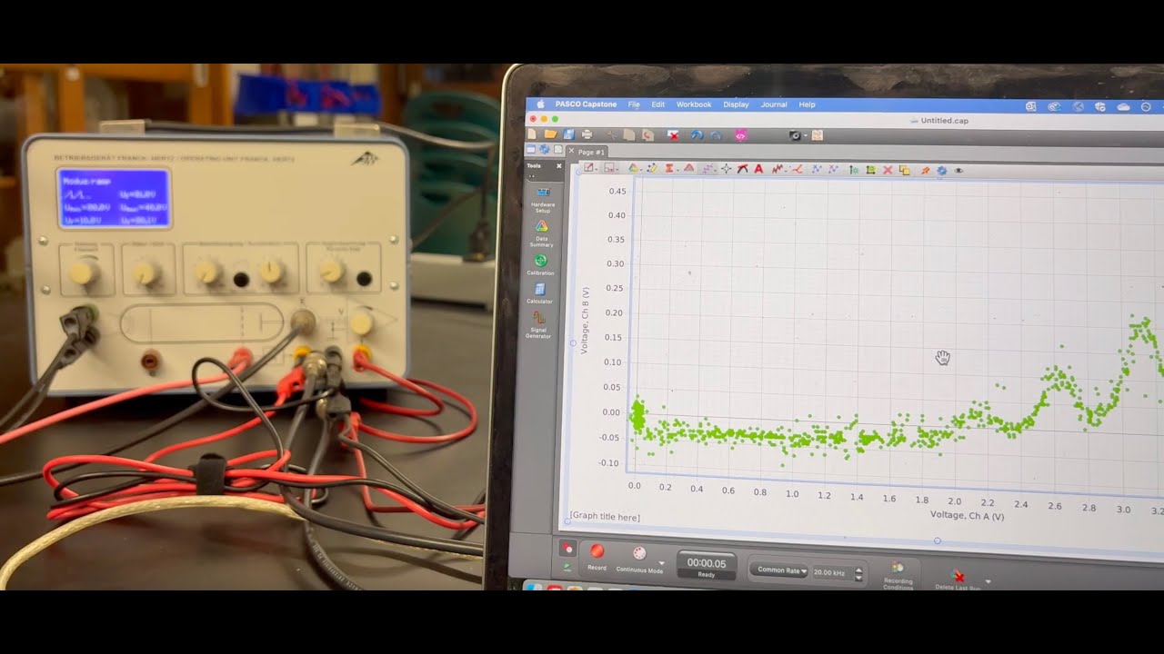 Lab 5 — Franck-Hertz experiment