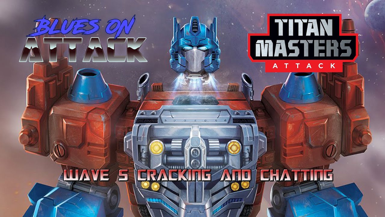 Transformers TCG: Wave 5 Titan Masters Attack Triple Unboxing - Cracking and Chatting!