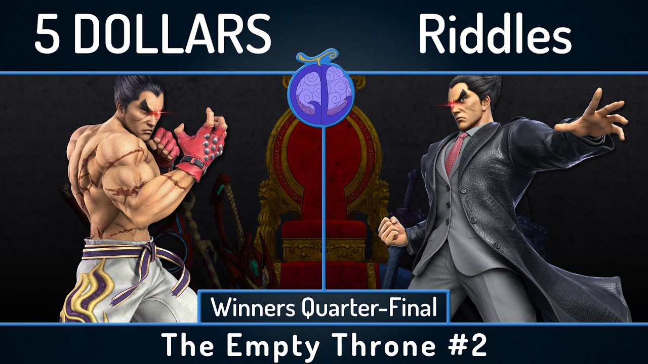 The Empty Throne # 02 | 5 DOLLARS (Kazuya) vs Riddles (Kazuya) | Top 32 | Winners Quarters SSBU