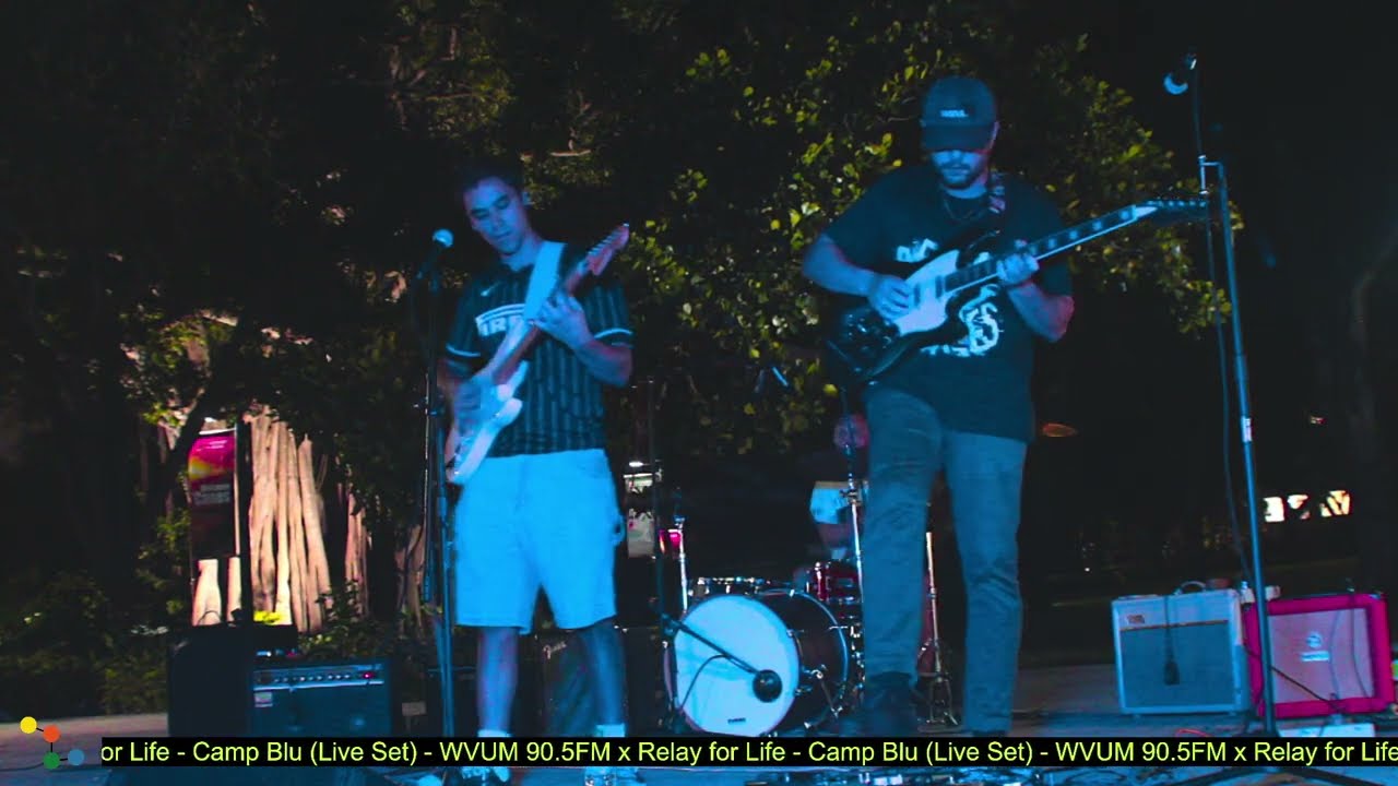 Camp Blu - Live Performance (WVUM x Relay for Life)