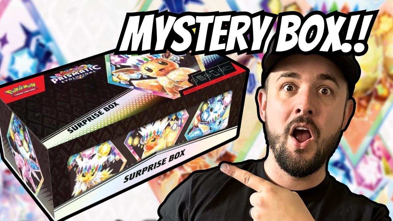 MYSTERY?? Prismatic Evolutions Surprise Box OPENING