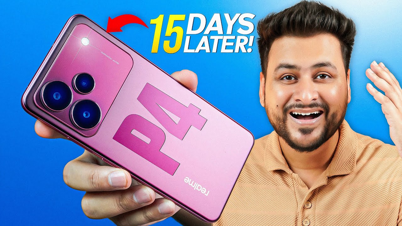 Realme P4 Review After 15 Days ⚡ 7000mAh Beast with 144Hz AMOLED Display | Battery King 👑