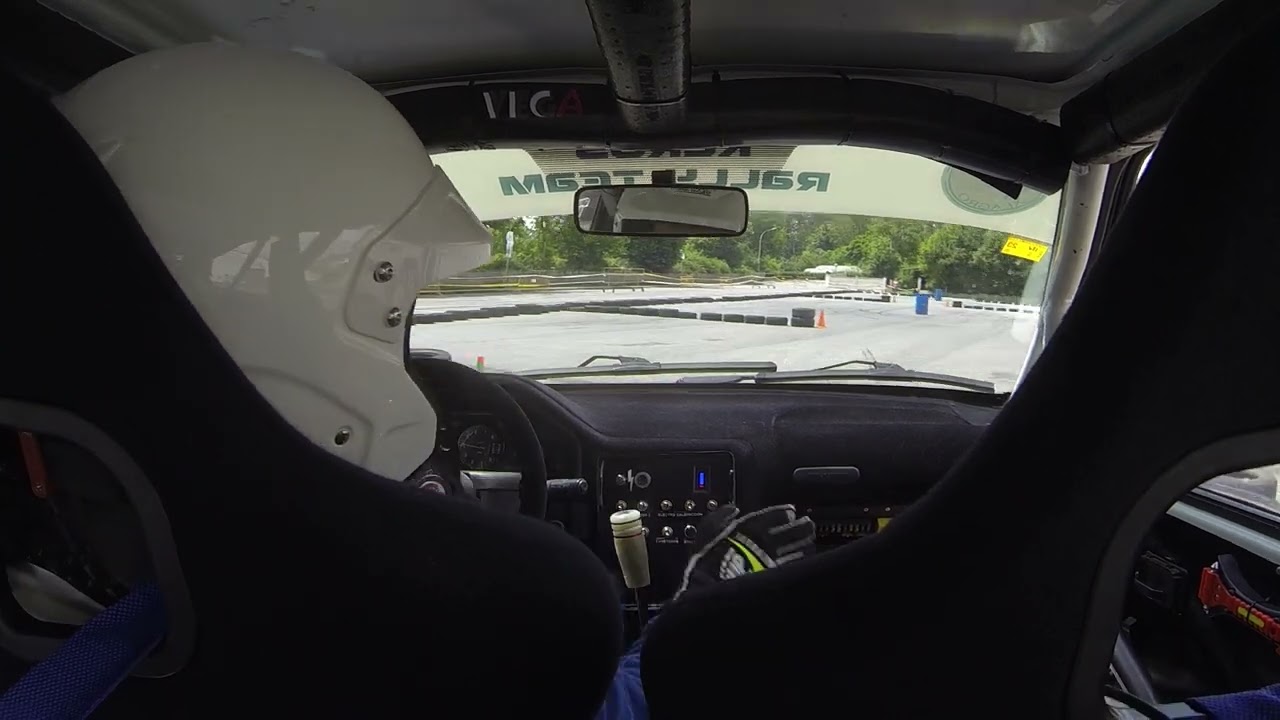 8 Slalom Moeche 2023 Onboard Peugeot 106 Entrenos 2