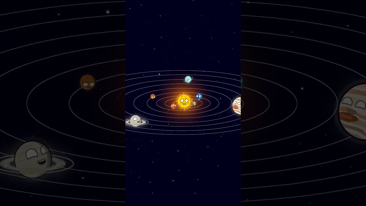 Black Hole in Solar System Comparison #planetballs
