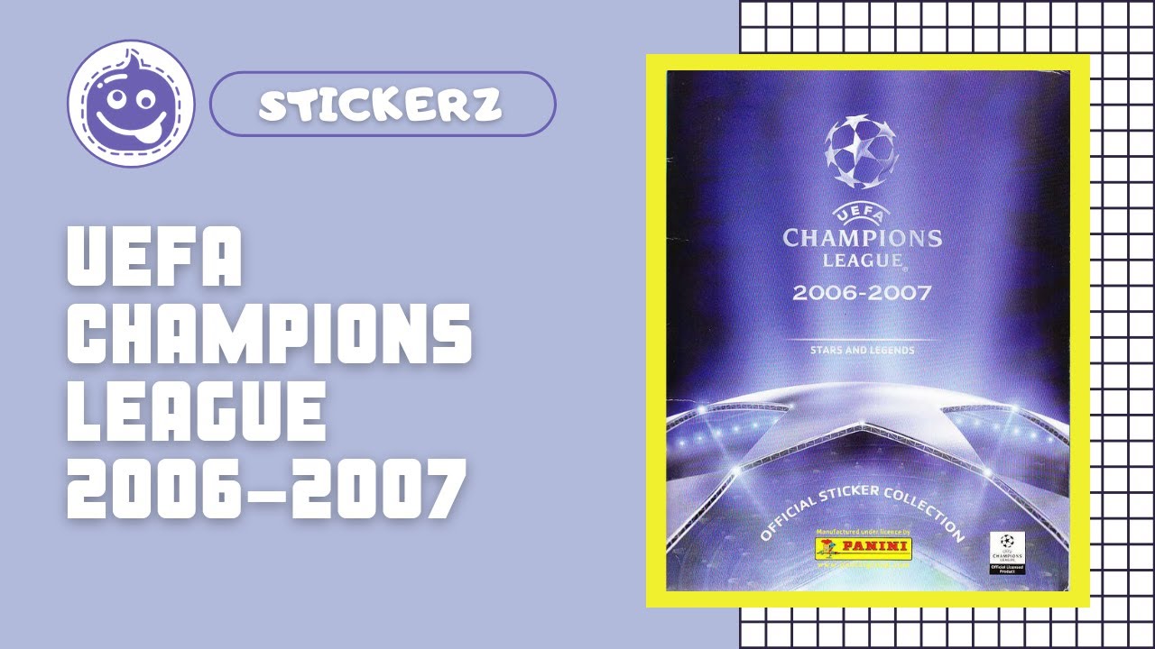 Álbum de figurinhas - UEFA Champions League 2006-2007
