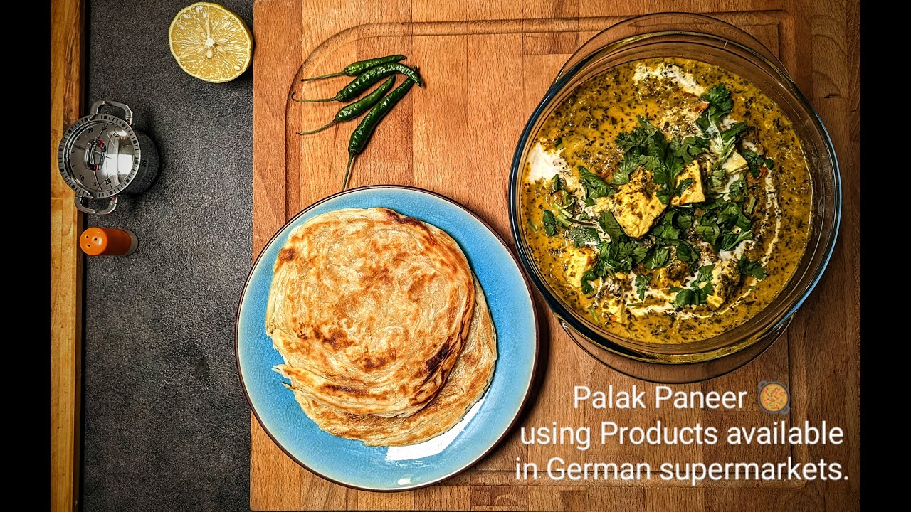 Palak Paneer using German Products #IndiansinAlps #Palak Paneer