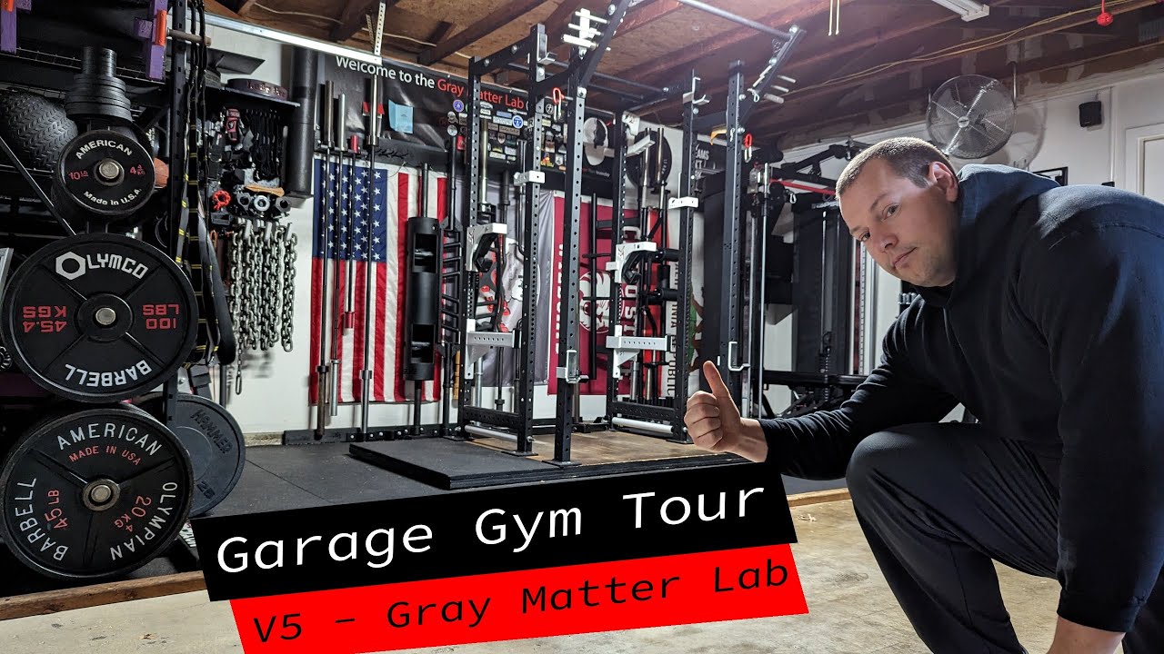 The Best POWERLIFTING Garage Gym Tour