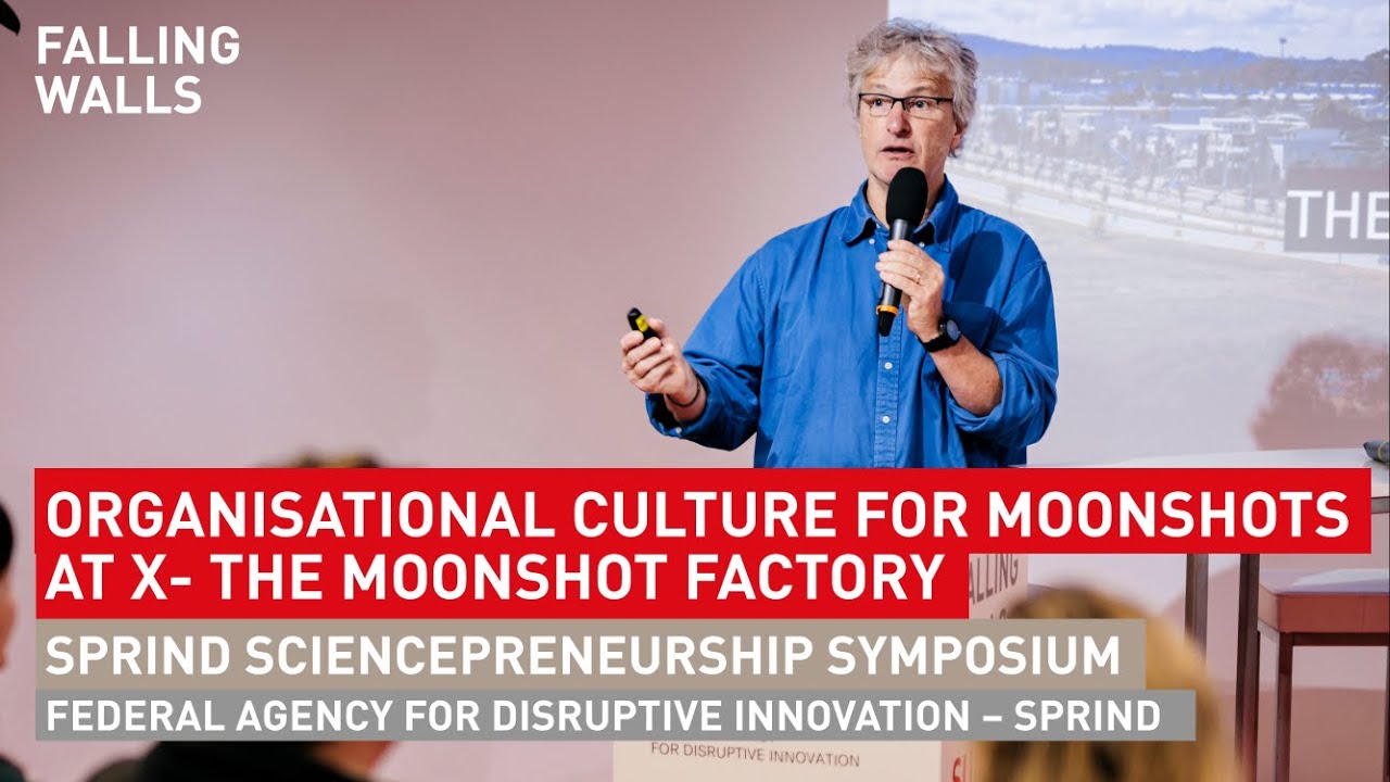 SPRIND Symposium Sciencepreneurship - Benoit Schillings, X Moonshot Factory