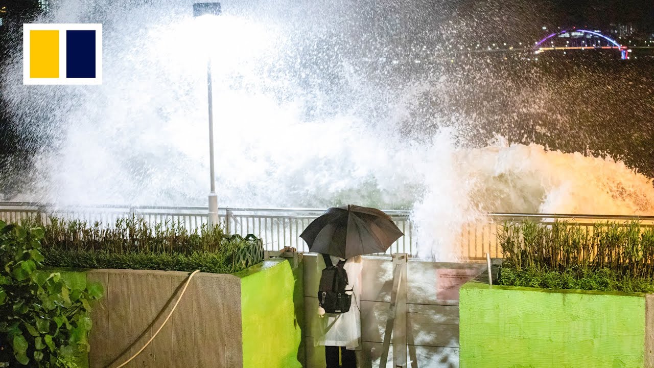 Super Typhoon Ragasa bears down on Hong Kong